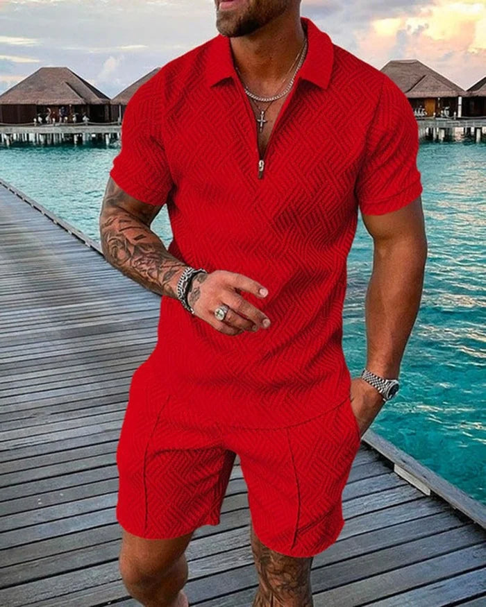 Conjunto De Verão Masculino Flame