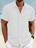 Camisa de Linho Masculina - Sawyer