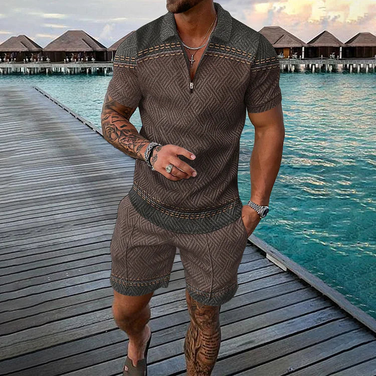 Conjunto De Verão Masculino Zane