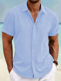 Camisa de Linho Masculina - Sawyer