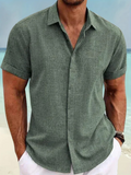 Camisa de Linho Masculina - Sawyer