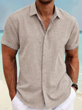 Camisa de Linho Masculina - Sawyer