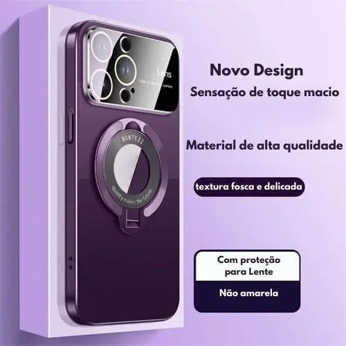 Capa de telefone com suporte magnético para iPhone - EisenShop