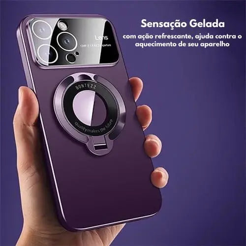 Capa de telefone com suporte magnético para iPhone - EisenShop