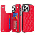 Case Carteira de couro para Iphone Puff