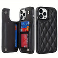 Case Carteira de couro para Iphone Puff