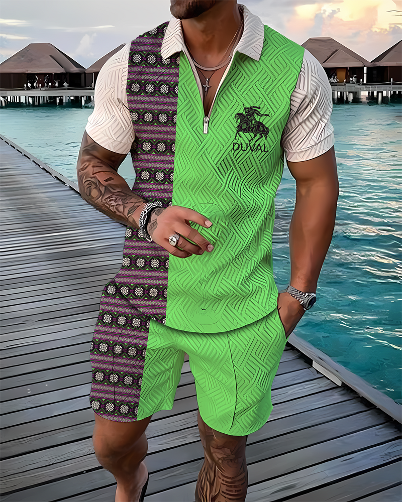 Conjunto De Verão Masculino Royce