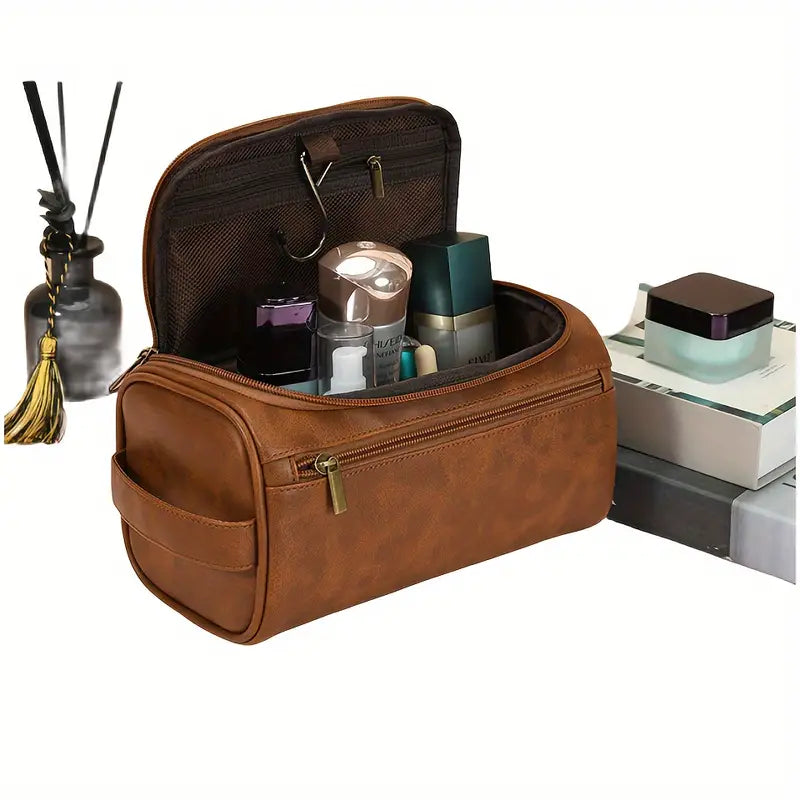 Necessaire Masculina de Couro Prestige