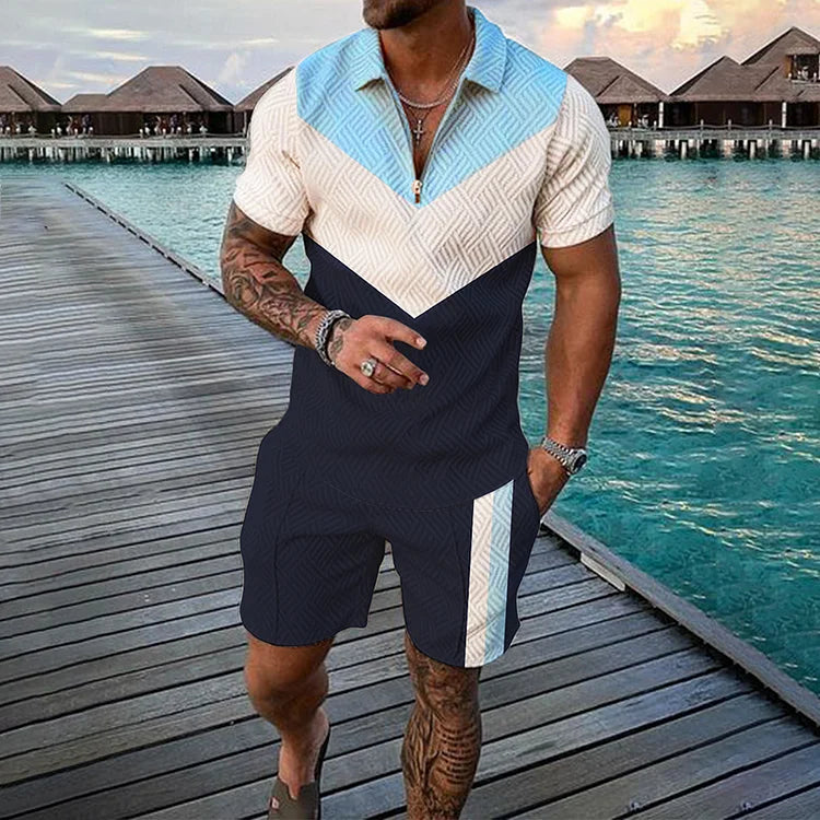 Conjunto De Verão Masculino Atlantic