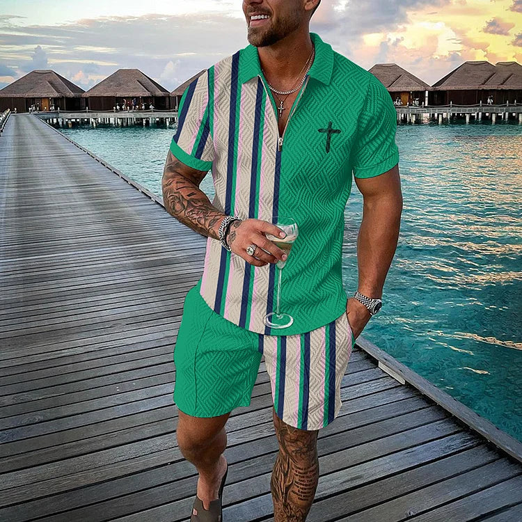 Conjunto De Verão Masculino Voyager