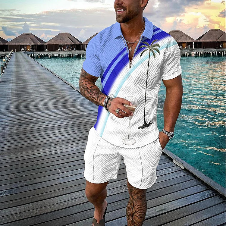 Conjunto De Verão Masculino Palm