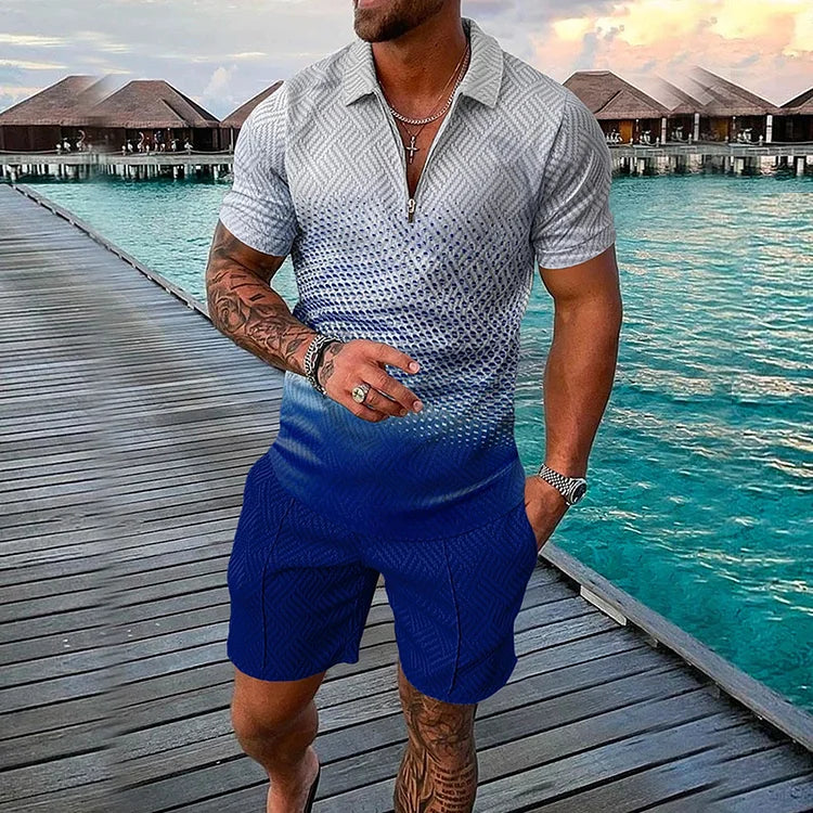 Conjunto De Verão Masculino Colors