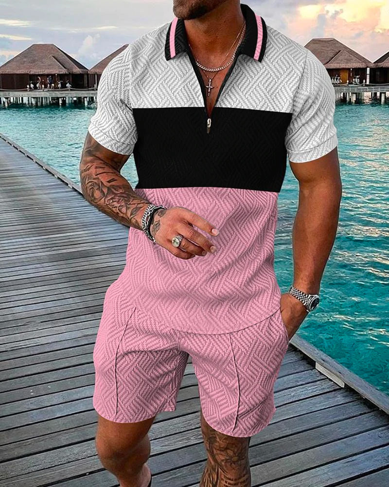 Conjunto De Verão Masculino Granite